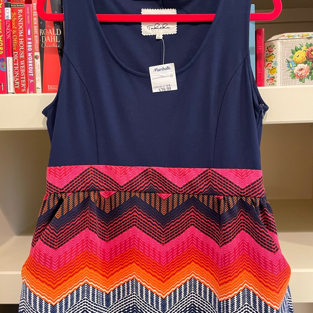 Tabitha Mini Dress - Perfect Pockets - Size 12 - Fantastic Dress - Brand New -